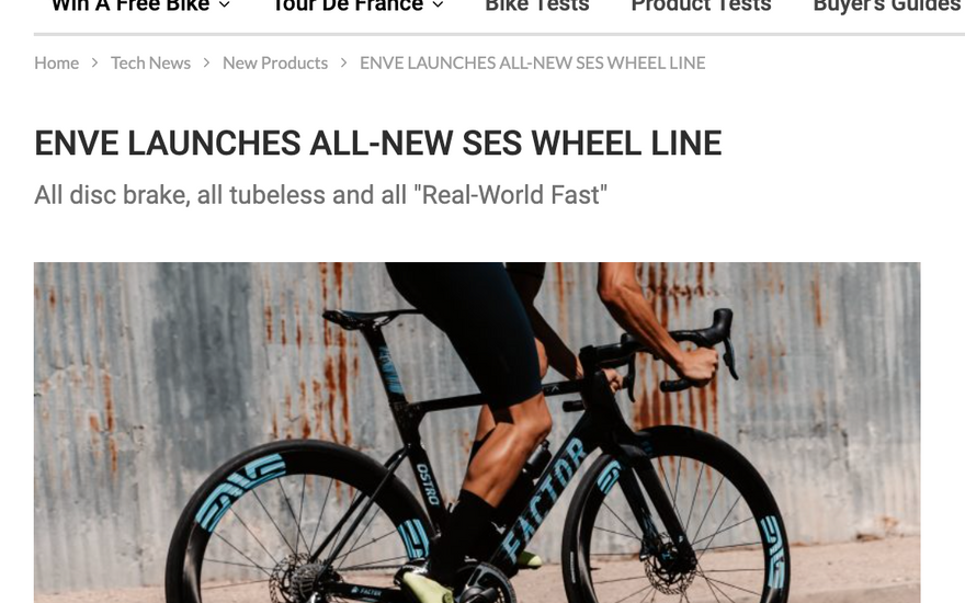 Enve Revamps SES Wheels: Time to Customize Your Ride with Stikrd Stickers